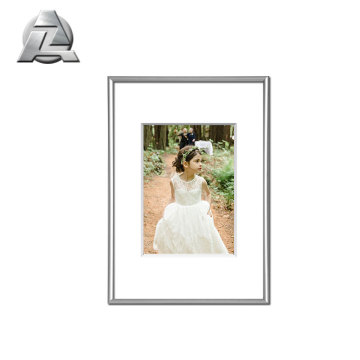 Decorative aluminium metal floater photo frame profile